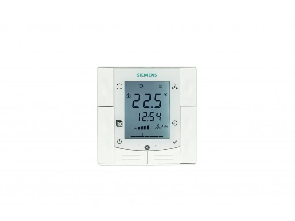 Digitális helyiség termosztát automatikus fordulatszám kapcsolóval PER38 (RDF660T) 230V